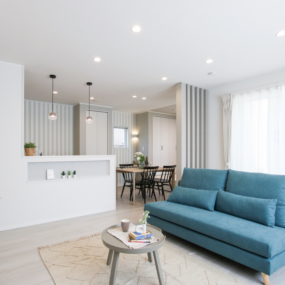 土間収納のある収納充実した家