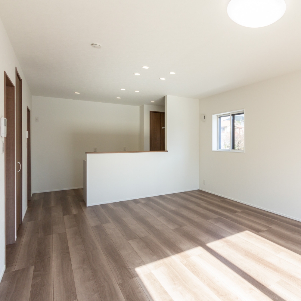 陽光たっぷり、動線豊かな家事ラクの家